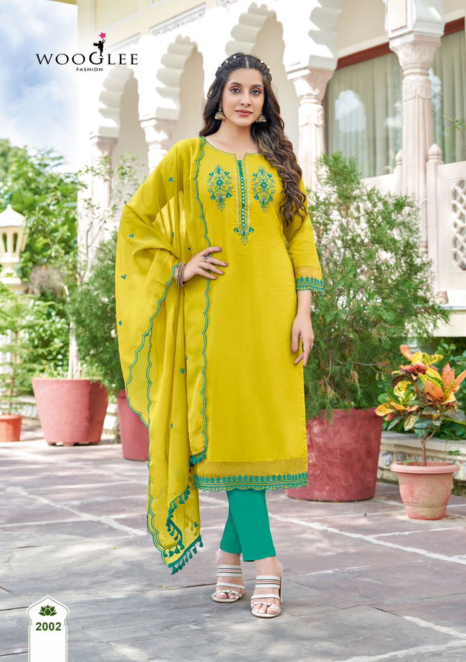 Pratiksha By Wooglee Viscose Weaving Readymade Suits Wholesale Clothing Suppliers In India